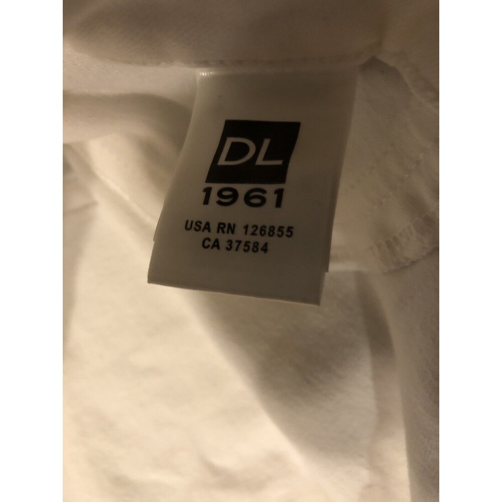 DL1961 Women's Jeans Florence Instasculpt Skinny Crop White Size 31 NWT $178 - Picture 7 of 11